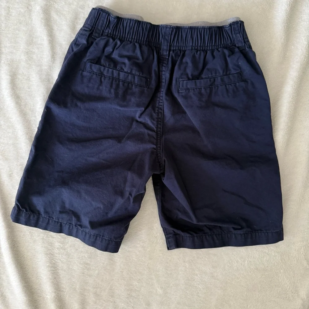 Gymboree Boys Navy Shorts with stretch waist 8
